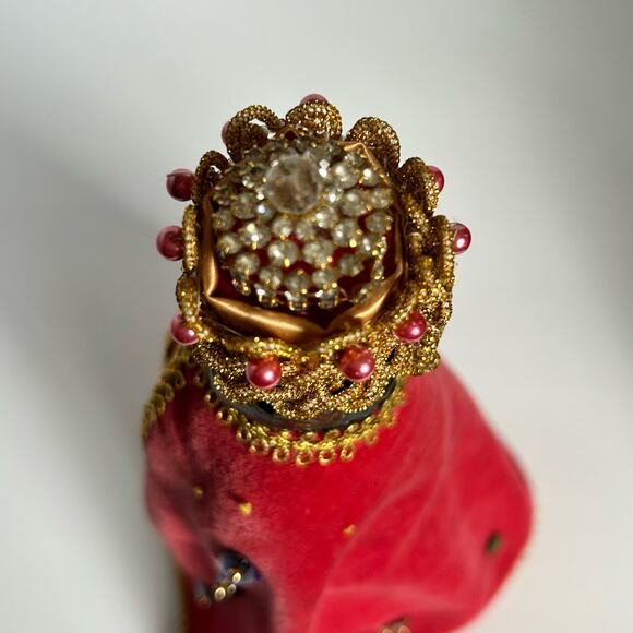 Vintage Mrs. Butterworth Three Wise Men Handmade Decorated Costume Jewlery - Picture 5 of 14